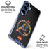 Marvel Classic Comics Avengers Logo Galaxy S25 Clear Case